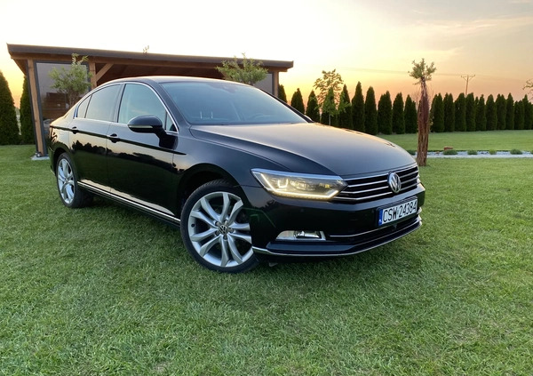 Volkswagen Passat cena 69900 przebieg: 195000, rok produkcji 2016 z Jaraczewo małe 742